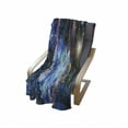 thumbnail image 4 of Space Soft Flannel Fleece Throw Blanket, Futuristic Abstract Interpretation of the Stars Planets Astronomy Theme, Cozy Plush for Indoor and Outdoor Use, 60" x 80", Multicolor, by Ambesonne, 4 of 6