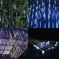 thumbnail image 2 of Christmas Decor 30cm LED Meteor Shower Rain Light Garland String Lamp Lighting Garden Decor, 2 of 6