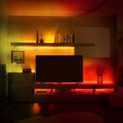 Monster Smart Illuminessence 6.5ft Indoor LED Strip Lights, Multicolor LED Lights for Bedroom, App Control