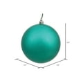 thumbnail image 2 of Vickerman 2.4" Teal Glitter Ball Ornament, 24 per Bag, 2 of 2
