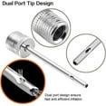 thumbnail image 2 of Stainless Steel Ball Pump Needle Inflation Needles Ball Needle for Soccer Basketball, 2 of 5
