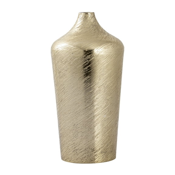 Elk Home Caliza Traditional Large Vase in Champagne Gold Finish