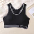 thumbnail image 3 of Livrdious Medium Support Front Zip Sports Bra for Women Wireless Racerback Workout Bra with Breathable Mesh Back, 3 of 4