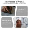 thumbnail image 2 of 6Pcs Charcoal Sticks Compressed Charcoal Rods Sketching Drawing Supplies, 2 of 2