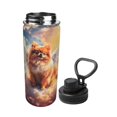 thumbnail image 2 of Pofeuu Cute Cloud Pomeranian Print 18oz Sports Insulated Kettle Stainless Steel Vacuum Water Bottle Leakproof Sport Flask, 2 of 7