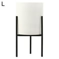 thumbnail image 1 of MesaSe Home Garden Metal Rack Bracket Ceramic Flower Pot Holder Plant Container Planter, 1 of 10