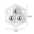 thumbnail image 5 of 4pcs Adhesive Small Casters Wheel with Strong Load Capacity & Easy Installation Multipurpose for Furniture & Appliances, 5 of 9