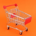 thumbnail image 2 of Carrito De Mano, Mini Carrito De Compras, Carrito De Supermercado, Juguete Para Mascotas, Pájaro, Loro, Crecimiento De Inteligencia, 2 of 8