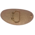thumbnail image 4 of The State of Texas Lone Star Emblem Gold Tone Unisex Fashion Western Cowboy Belt Buckles, 4 of 4