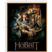 Lord of the Rings The Hobbit Characters 100% Cotton Fabric Panel