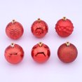 Red Shatterproof Christmas Ball Ornaments, 2.29 in, 26 Count, by Holiday Time