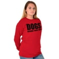 thumbnail image 3 of Anti Social Dog Lover Pet Puppy Owner Long Sleeve TShirt Men Women Brisco Brands S, 3 of 6