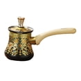 thumbnail image 4 of hengtong Turkish Coffee Pot Butter Warmer Pot Small with Handle Greek Arabic Coffee Maker 720ml, 4 of 10