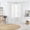 White, variant on Elrene Home Fashions Bella Tab-Top Ruffle Sheer Window Curtain, White, 52" x 84"