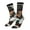 2 Black-1, variant on Pug Dog Crew Socks for Men & Women, Breathable Casual Athletic Ankle Socks