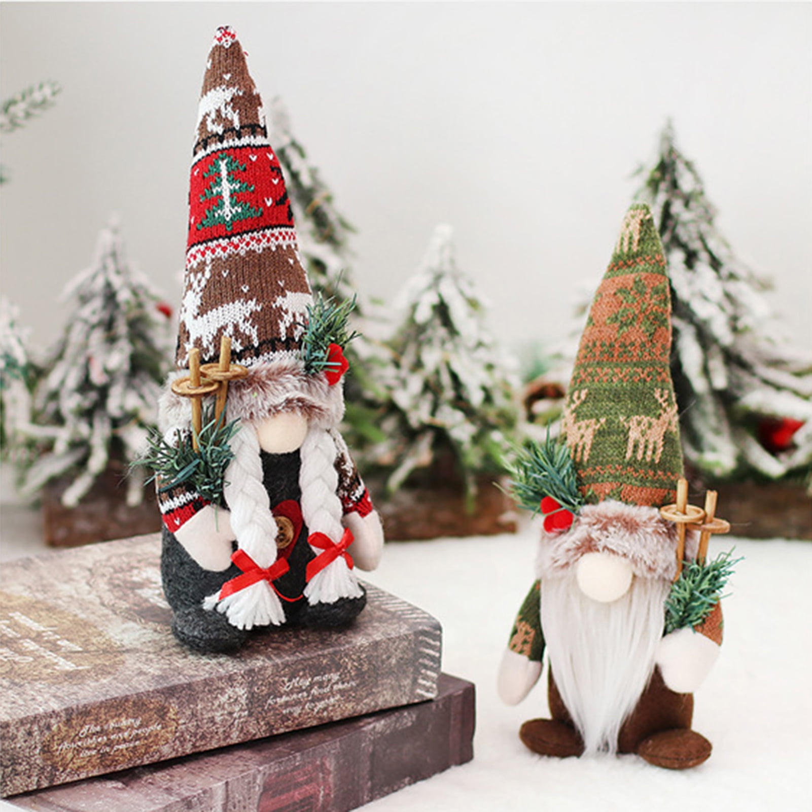 Travelwant Gnome Christmas Decorations Swedish Tomte Stuffed Gnomes ...