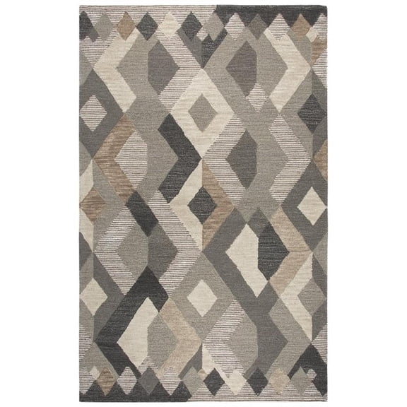 Geneva Neutral 8' x 10' Hand-Tufted Rug