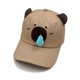 thumbnail image 1 of Gorra de béisbol de algodón con diseño de carpincho con dibujos animados para adultos, 1 of 4