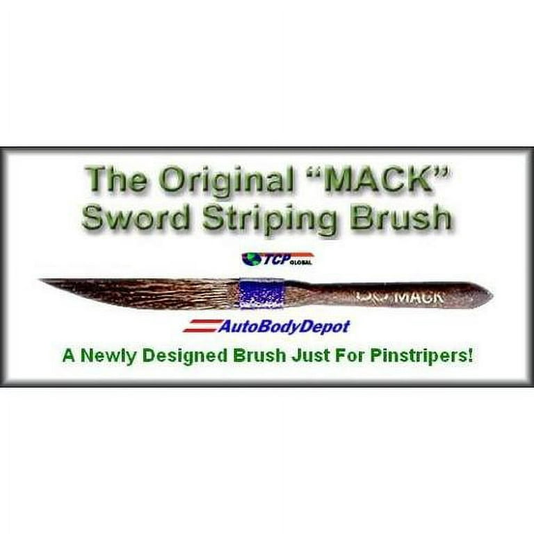 Mack Fast-Lites Pinstriping Brush - Brass Ferrule