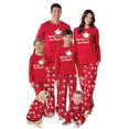 thumbnail image 1 of Ensemble de Pyjamas Amples à Manches Longues pour la Famille Assorti Ensemble de Pyjamas de Noël Vêtements de Nuit pour Femmes Pyjamas Doux Ensembles de Détente, 1 of 4