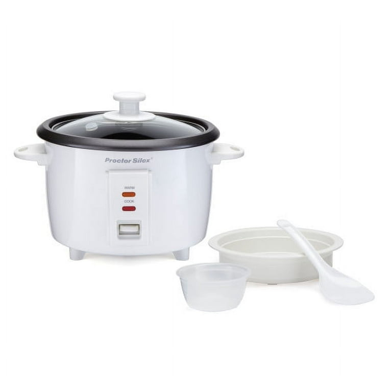 Proctor Silex White 8 Cup Rice Cooker