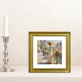 thumbnail image 5 of 6x6 Picture Frame Gold - Matted for Gallery Wall or Tabletop Photo Frame, 5 of 7