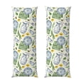 thumbnail image 2 of Bingfone Body Pillow Cover Long Pillow Case With Zipper Decorative Bedding Pillowcase 20"X54" Soft Cushion Pillow Case For Bedroom-Vintage Utensils, 2 of 8