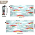 thumbnail image 3 of Dreamtimes Rainbow Sky Beach Towel Lightweight Compact Oversized Travel Towels Super Absorbent Quick Dry Towel for Swimming Camping Holiday, 3 of 7