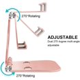 thumbnail image 2 of Porte-téléphone Réglable, Porte-Tablette Pliable * Or Rose, 2 of 7