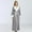 Grey, variant on Dyfzdhu Robes for Women Fleece Robe Soft Plush Bathrobe Fluffy Cute Long Coat Night