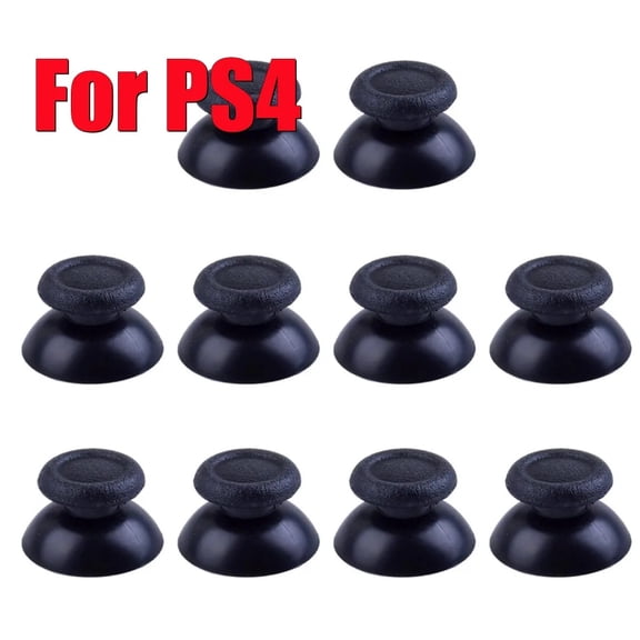 3D Analog Thumbstick Caps for PS4 Controller (10100 Pcs) Mushroom Grip Joystick Cover Replacement
