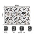 thumbnail image 5 of Schnauzer Dogs with Paw Door Rugs,Washable Non Slip Door Mats Indoor,Decorative Door Mats,Entry Mat Indoor for Entrance,Bedroom,Kitchen,Bathroom,16"x24", 5 of 6