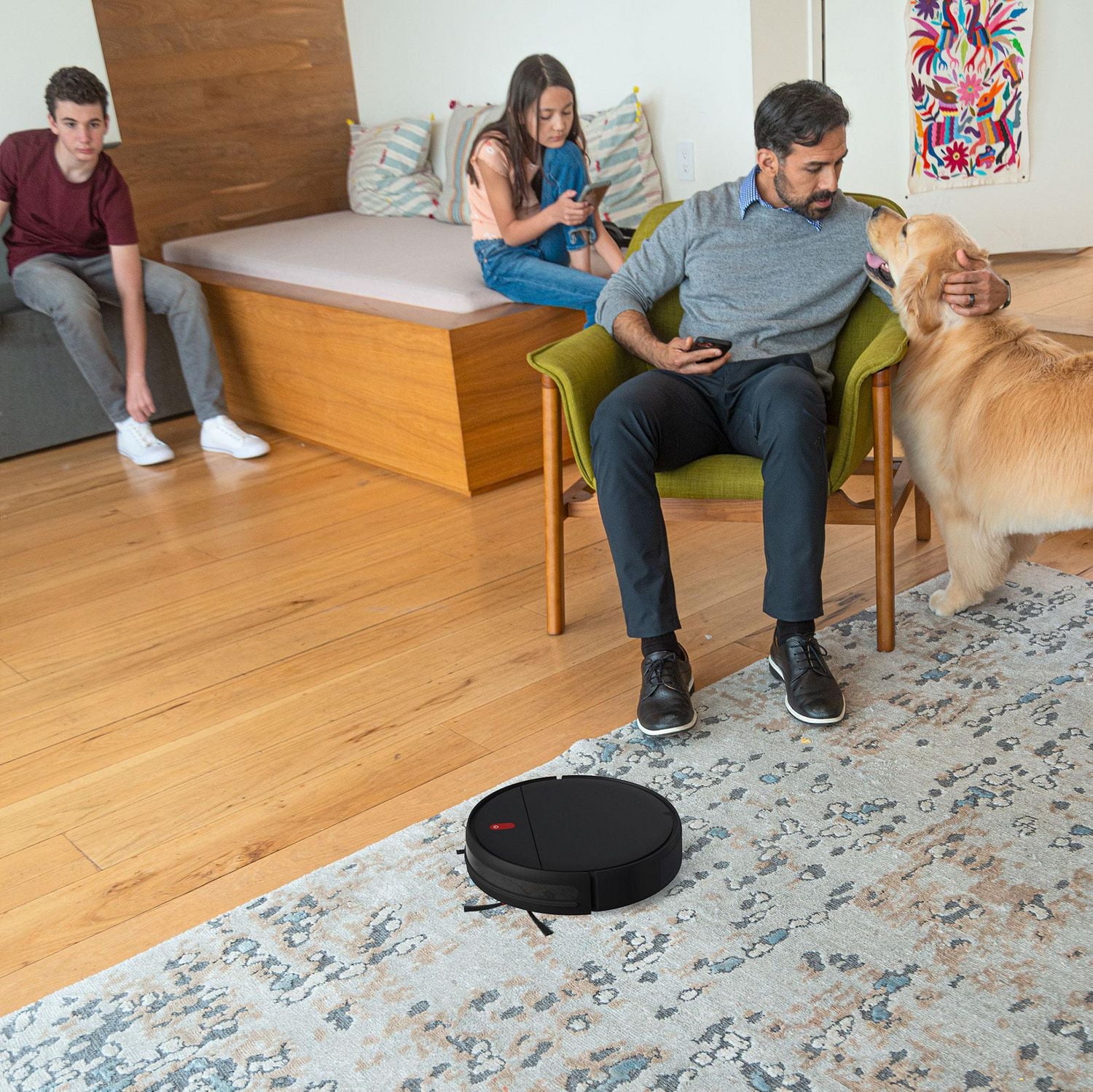 bObsweep Charlotte Robot Vacuum and Mop, Charcoal