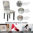 thumbnail image 6 of Chair Covers, Dining Room Chair Covers Stretch Chair Covers for Dining Room Set of 4,Dining Chair Covers for Kitchen,Hotel,Dining Room, Ceremony, 6 of 6