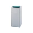 thumbnail image 1 of Safco Gray Wood Food Court Receptacle, 1 of 2