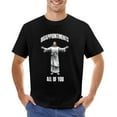 thumbnail image 7 of Disappointments All of You - Jesus Vibrant Men's Cotton Short Sleeve HD Print Tee for Casual T-Shirt Crew Neck Top Black 3XL, 7 of 7