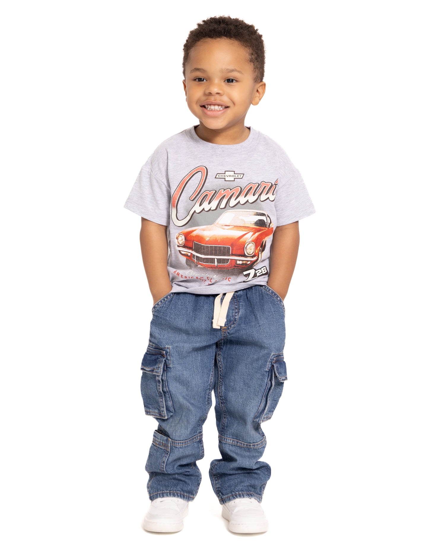 Chevy Camaro Toddlers' Graphic Tee with Short Sleeves, Sizes 12M-5T