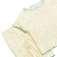 thumbnail image 4 of Zpanxa Ensembles Assortis pour Filles Imprimé Manches Courtes Col Rond Chemisiers Ensemble 2 Pcs T-Shirt en Coton et Shorts 1-2 Ans, 4 of 6