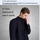 thumbnail image 5 of Sonducket Ropa de abrigo, suministros para hombres, camisa térmica, jerséis informales, multicolor, tamaño compacto, flexible al tacto, ropa de manga Ropa interior Negro Sonducket AP013704-04, 5 of 6