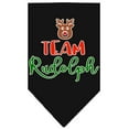 thumbnail image 2 of Christmas Pet and Dog Bandana Screen Printed, "Team Rudolph", 2 of 9