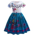 thumbnail image 2 of Kids Girl Mirabel Cartoon Princess Dress Halloween Cosplay With Bag, 2 of 7