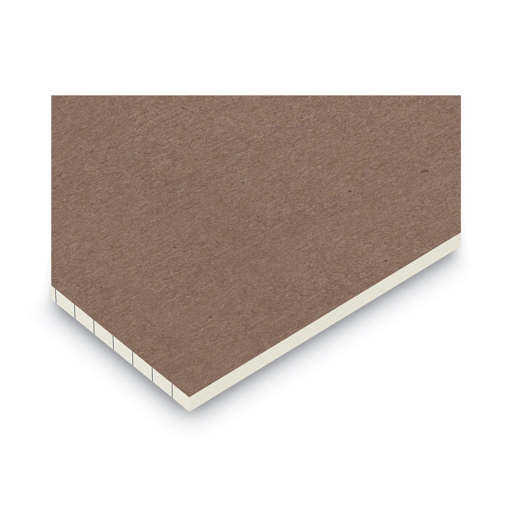 Universal UNV35852 50-Sheet 5 in. x 8 in. Colored Perforated Writing Pads - Narrow Rule, Ivory (1 Dozen)