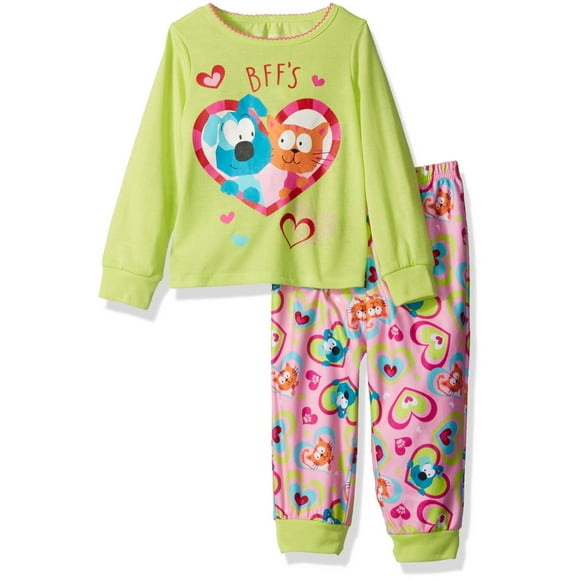 Komar Kids Ensemble de Pyjama à Manches Longues pour Filles
