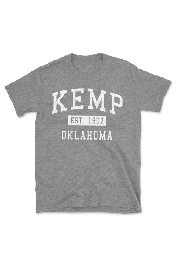 Kemp Oklahoma Classic Established Men's Cotton T-Shirt