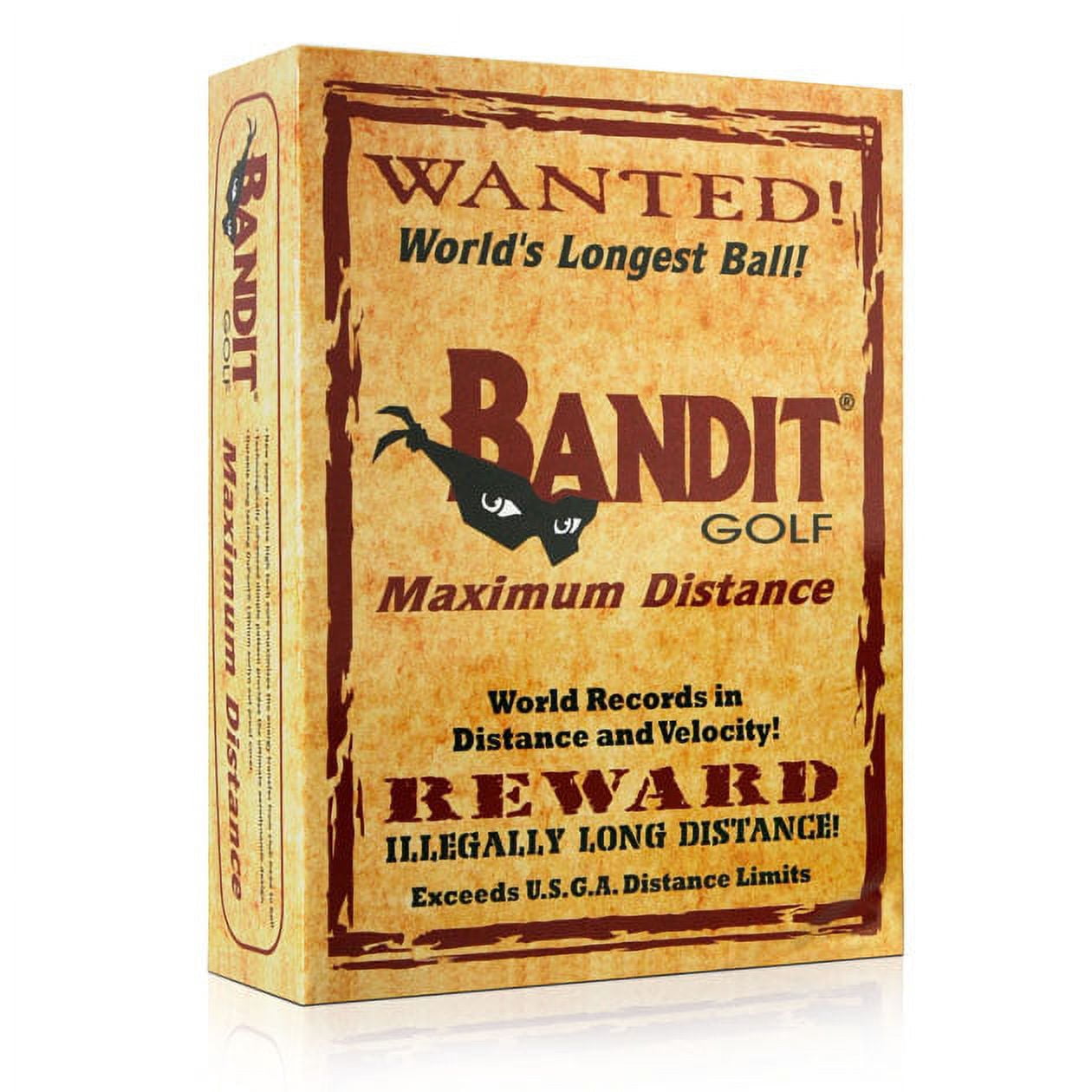 Streamlight Bandit Maximum Distance Golf Balls, 1 lb