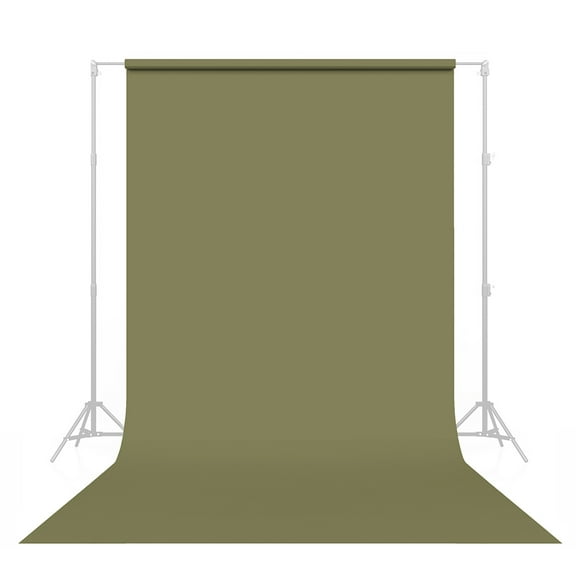 Savage Widetone Seamless Background Paper, 86" wide x 36' Olive Green, #34