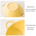 thumbnail image 4 of Elegant Ceramic Bowl Set, Sustainable Goods Salad Bowl Multipurpose For Cereal Fruit Ramen, Pro-Grade Porcelain Durability, Microwave Safe, 4 of 5