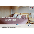 thumbnail image 4 of Sábanas Individuales Lisas We2 Dream 100% Algodón Color Azul Petróleo 3 Piezas, 4 of 10
