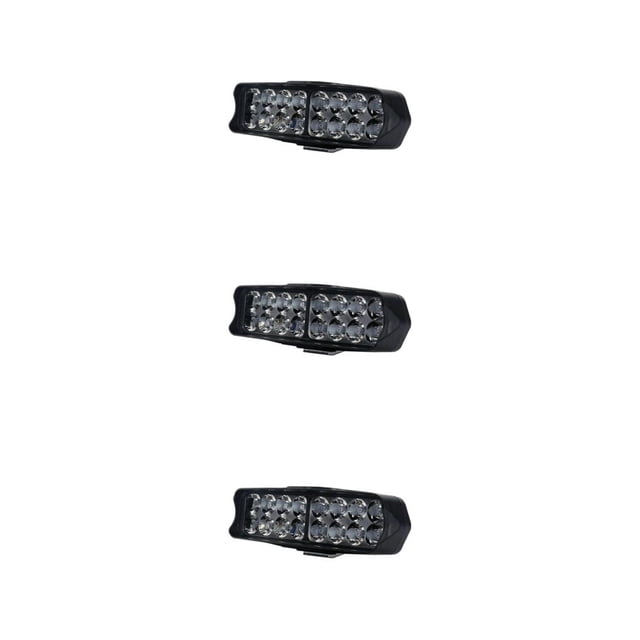 Speravity Faro delantero impermeable para motocicleta, súper brillante, 16 LED, 24W Type1 NO1
