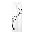 thumbnail image 5 of Pantalones Para Hombres Pantalones Largos Con Bolsillos de Moda de Cintura Media Estampados Sueltos Informales Odeerbi ODB183283, 5 of 5